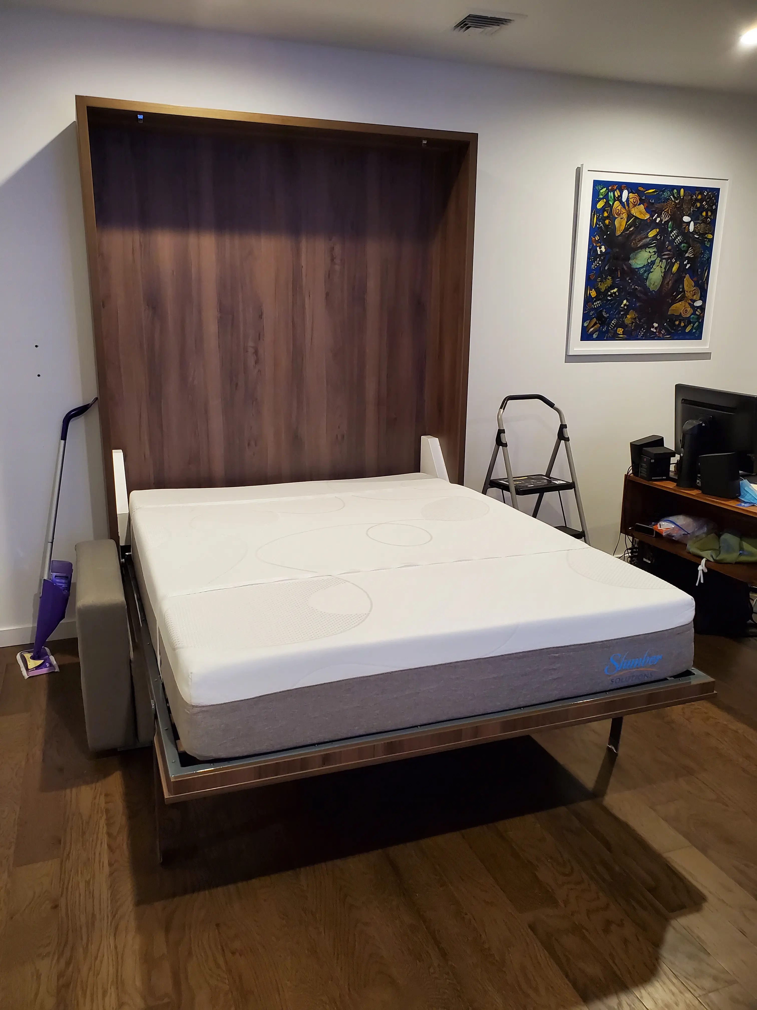 Murphy Bed with Sofa (Open) in Fort Lee NJ